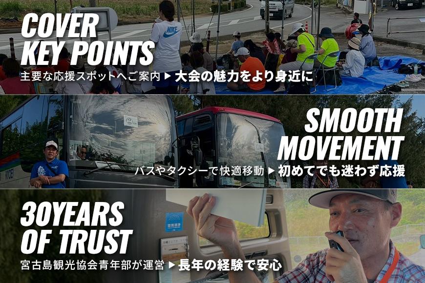 第40回全日本トライアスロン宮古島大会 『応援バスツアー』 （高校生～大人1名様分）(CW42)