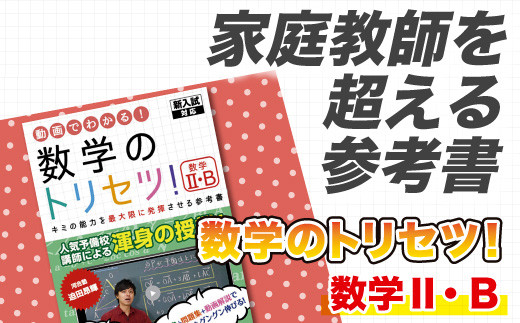 
            数学のトリセツ！数学Ⅱ・BC(新課程)
          