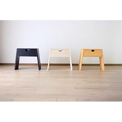 ふるさと納税 大川市 暮らしにプラスする小物家具【PRIMO スタッキングスツール  ヤマブキM】職人MADE『境木工』 |  | 01