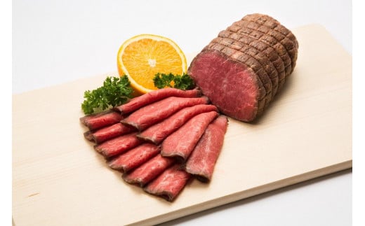 
            肉の丸萬　国産牛モモローストビーフ | 肉 ローストビーフ 国産牛 牛肉 モモ肉 タレ 人気 おすすめ 送料無料 東京 中野区
          