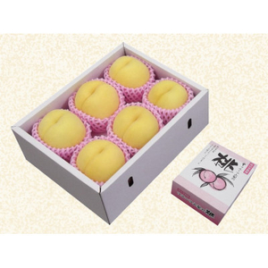 黄金桃(6～8玉)/80【配送不可地域：離島】【1299729】