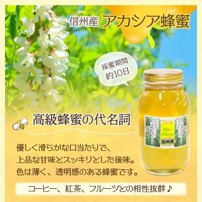 ふるさと納税 岡谷市 信州産蜂蜜ペアセット(アカシア・百花　各1.2kg) |  | 01