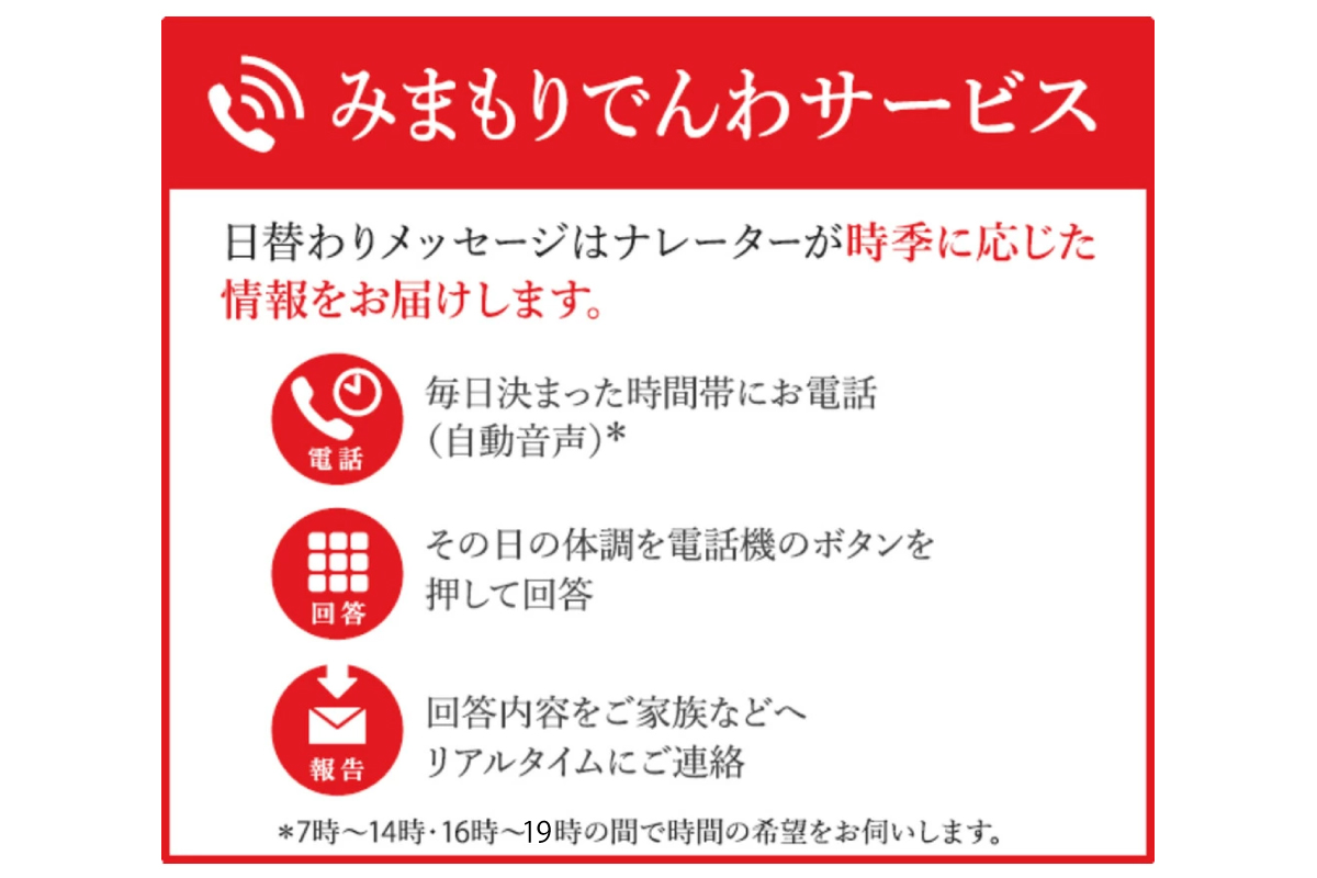 神埼市内みまもりでんわサービス(携帯電話・12ヶ月) 【支援 電話 防犯 お見守り 支援品 お礼の品 郵便局】(H068109)