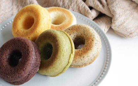 焼きドーナツ 16個セット【卵・乳製品アレルギー対応】どーなつ おやつ 自然解凍 岐阜市/はらぺこドーナツ[ANDI003]