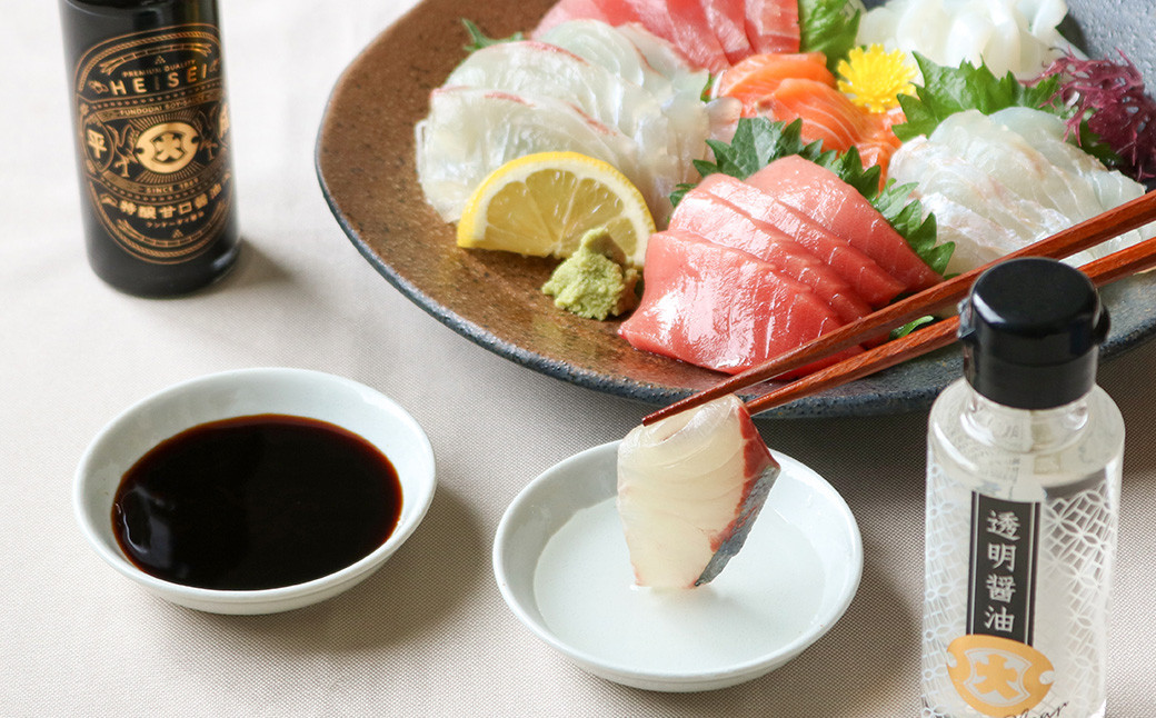 平成・透明醤油 6本 詰合せ 