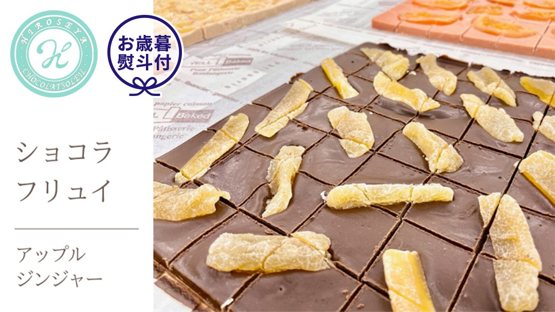 
                  【お歳暮熨斗付】ショコラフリュイ アップルジンジャーチョコレート チョコ スイーツ デザート 高級 ギフト 贈り物 お礼 プレゼント 手土産 お菓子
                