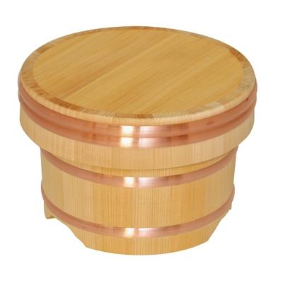 ふるさと納税 南木曽町 木曽の桶屋　江戸おひつ　21センチ(5合用) |  | 01