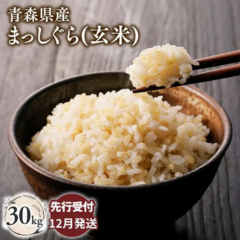 ≪令和8年産 先行予約≫まっしぐら30kg(玄米)［hi-0062-016-12］