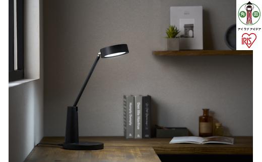LEDデスクライトQi充電シリーズ平置きタイプ調光調色　LDL-QF02DL-B　ブラック 新生活 一人暮らし ひとり暮らし 就職祝い 進学祝い 合格祝い
