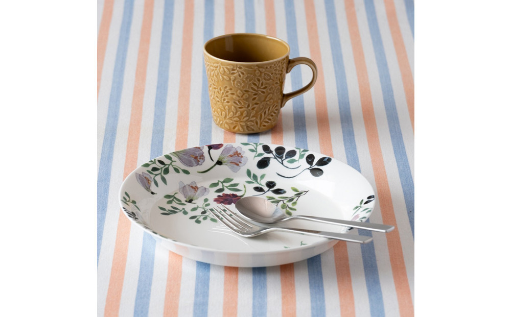 ナルミ アンナエミリア パスタプレート(グランドマザーズブーケ) 24cm 51857-5721P