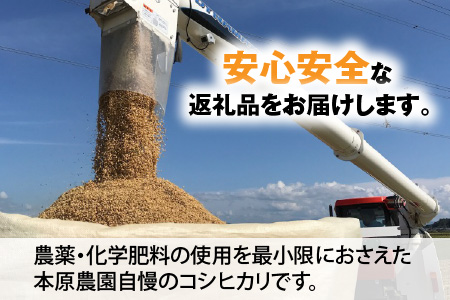 【令和5年産】【玄米10kg×2袋】福井県産 コシヒカリ20kg ～本原農園からまごころコメて～ [B-8941_05]