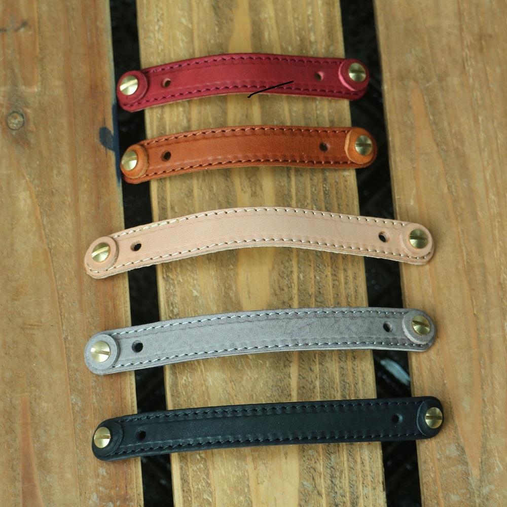 SKLO 首かけタッチペンホルダー+レザーマスクバンド　Shortタイプ【Red】