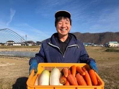 旬の野菜セット 8～10品 冬野菜 有機JAS認証 有機栽培 野菜 野菜セット 千曲市産 種類はお任せ