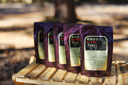 横瀬自慢のビーフカレー　中辛（200g×5袋）【茨城県共通返礼品（常陸牛）】｜やわらか肉　とろみ　レトルト　常陸牛　カレー　常温　温めるだけ　保存食　災害非常食　キャンプ　お中元　お歳暮　ギフト ※離