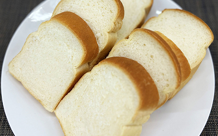 白神こだま酵母食パン（5本）　【45P3003】