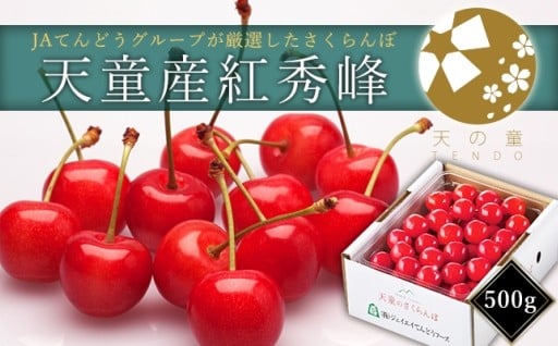 08-01-022　さくらんぼ(紅秀峰)500g