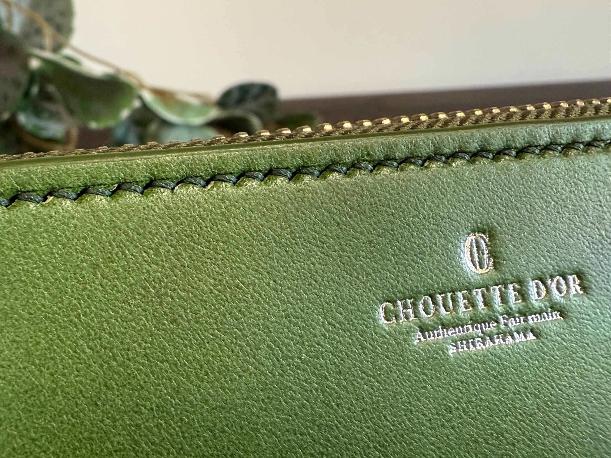 革職人が作った牛革ラウンドファスナー長財布［GRN］