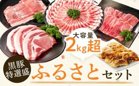 黒豚特盛ふるさとセット＜約2.3kg＞