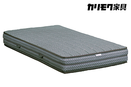 【カリモク家具】 セミダブルベッド NW49モデル(厚型マットレス付)【NW49M6M・NN81M4CO】