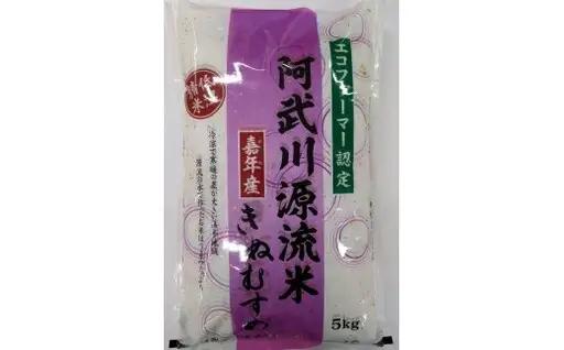 A129 【定期便】阿武川源流米きぬむすめ白米60㎏(5kg×12回)