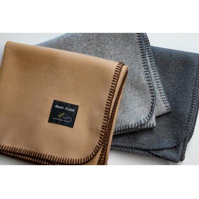 ふるさと納税 大垣市 高級ラムウールブランケット(キャメル) |  | 01