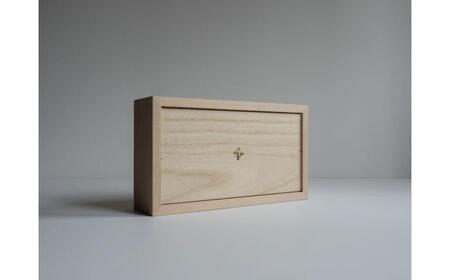 【受注生産】ティッシュケース［ウォールナット］ / ティッシュケース ティッシュカバー ケース カバー インテリア おしゃれ 小物 木目調 木製 SDG’s ナチュラル 雑貨 贈答 ギフト / 恵那市