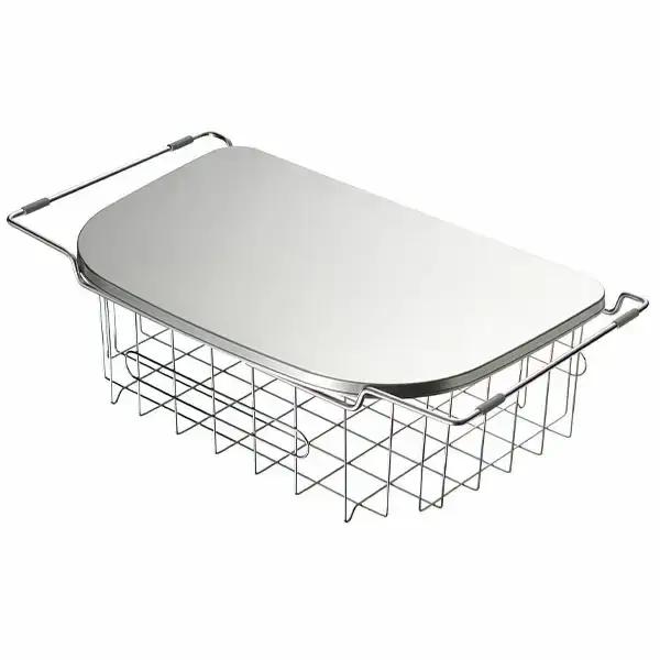 調理スペースが広がるトレー&水切り 水切りラック 深型 キッチン用品 燕三条製 [leye]