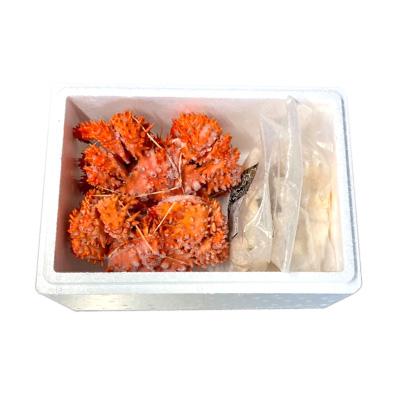 ふるさと納税 根室市 【北海道根室産】花咲かに500g〜650g×2尾、たこ唐×2P C-36075 |  | 03