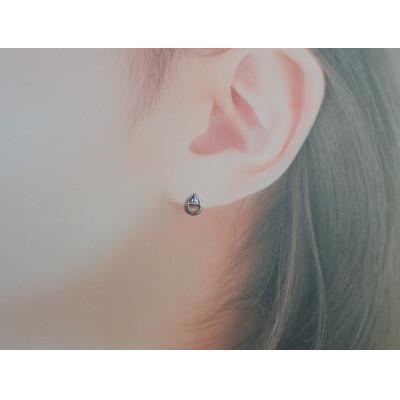 ふるさと納税 福生市 森羅オリジナル　プラチナ900　ダイヤモンド　ピアス |  | 01