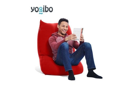 【レッド】39-L-16　Yogibo Lite（ヨギボー ライト）※離島への配送不可