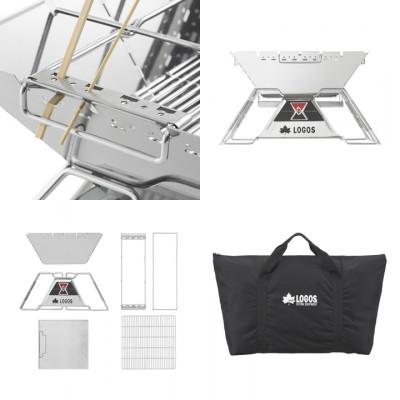 ふるさと納税 城陽市 LOGOS ピラミッドTAKIBI XL　キャンプやBBQをより楽しめる焚き火台! 81064161 |  | 03