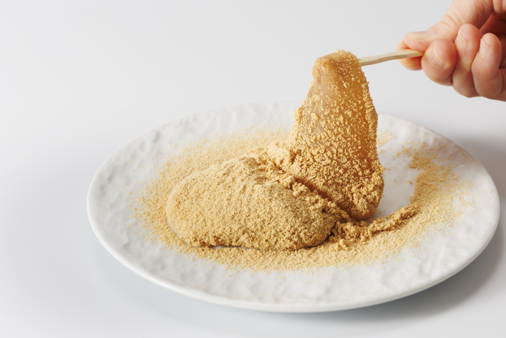 生わらび餅専門店「絆わらび餅」のとろ～り食感の生わらび餅