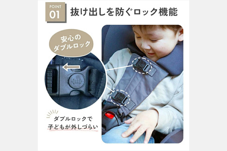 colulu チャイルドキーパー【ネイビー】（3323）