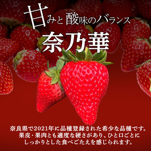 先行予約 いちご 奈良県産 古都華・奈乃華 詰合せセット 今西さん家の奈良いちご 各1パック 計2パック 各270g 計540g ことか なのか BN001