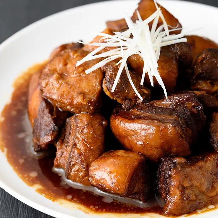 茶美豚 角煮 1kg 常温 角煮【00-008-12】