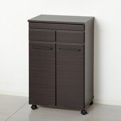 ふるさと納税 海南市 スライド棚付きダストボックス2D ブラウン AKU104405102