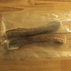 鹿の角（Ｌサイズ×2本）京都丹後産 ペット犬用おやつ ドッグガム