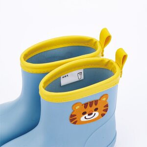 ワッペン付レインブーツ　チアフルタイガー　15cm 5-100