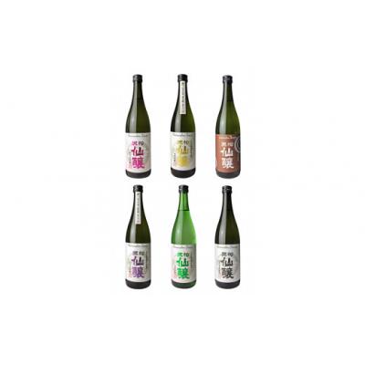 ふるさと納税 伊那市 黒松仙醸長野県酒造好適米飲み比べ720ml×6本セット