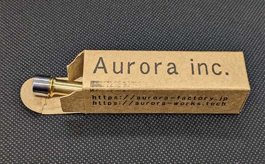 試験でも安心真鍮シャープペン芯入れ バフ研磨のクロームメッキ仕上げキャップ付き＋ゴールドキャップ付き セット F21E-285