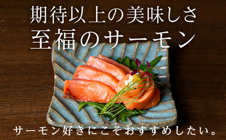 【定期便 12カ月】 ロイヤルサーモン 1㎏ トラウトサーモン ☆小分け 刺身 サーモン 鮭 海鮮 魚 さけ ＜三洋食品＞