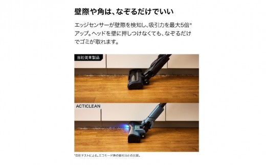 Shark ActiClean コードレススティッククリーナー ミストシルバー LC900J【掃除機 コードレス掃除機 スティッククリーナー ハンディクリーナー 自動ゴミ収集 軽量 強力吸引 フローリ