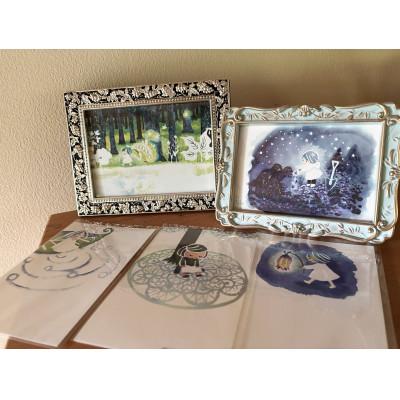 ふるさと納税 長和町 ちくちく鳥「2026年カレンダー」「長和町絵はがきセット」 |  | 03