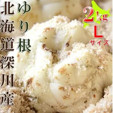 【令和8年産先行受付】北海道深川市産　ゆり根(Lサイズ)　2kg【1304890】