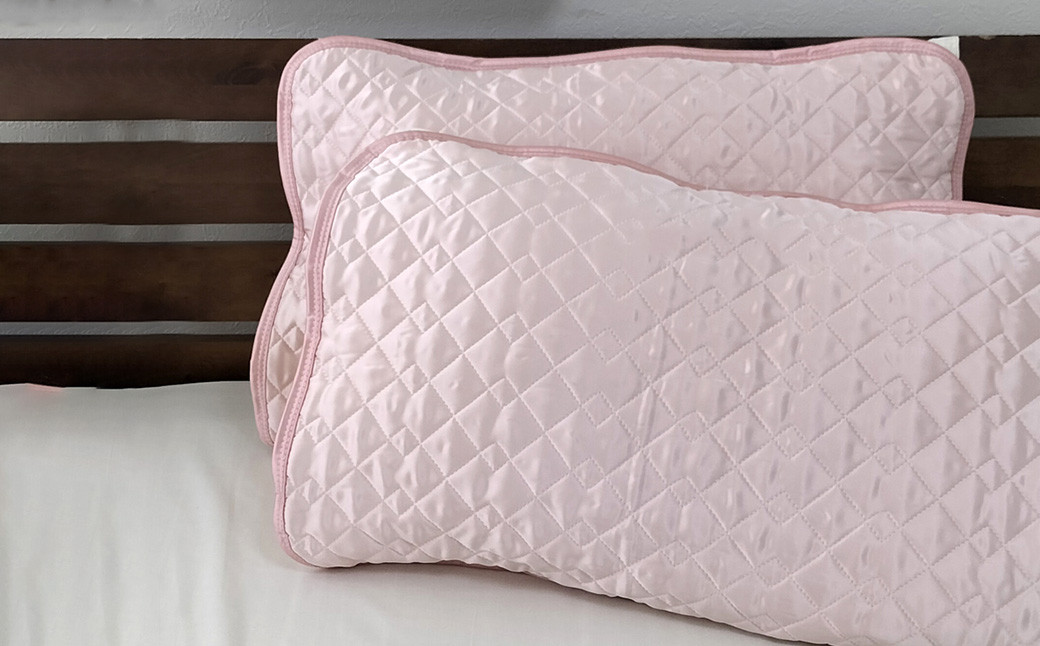 シルクサテン100％ まくらパッドM【43×63cm】2枚組 枕パッド まくらパッド まくらカバー