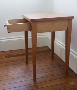 サイドテーブル チェリー 無垢