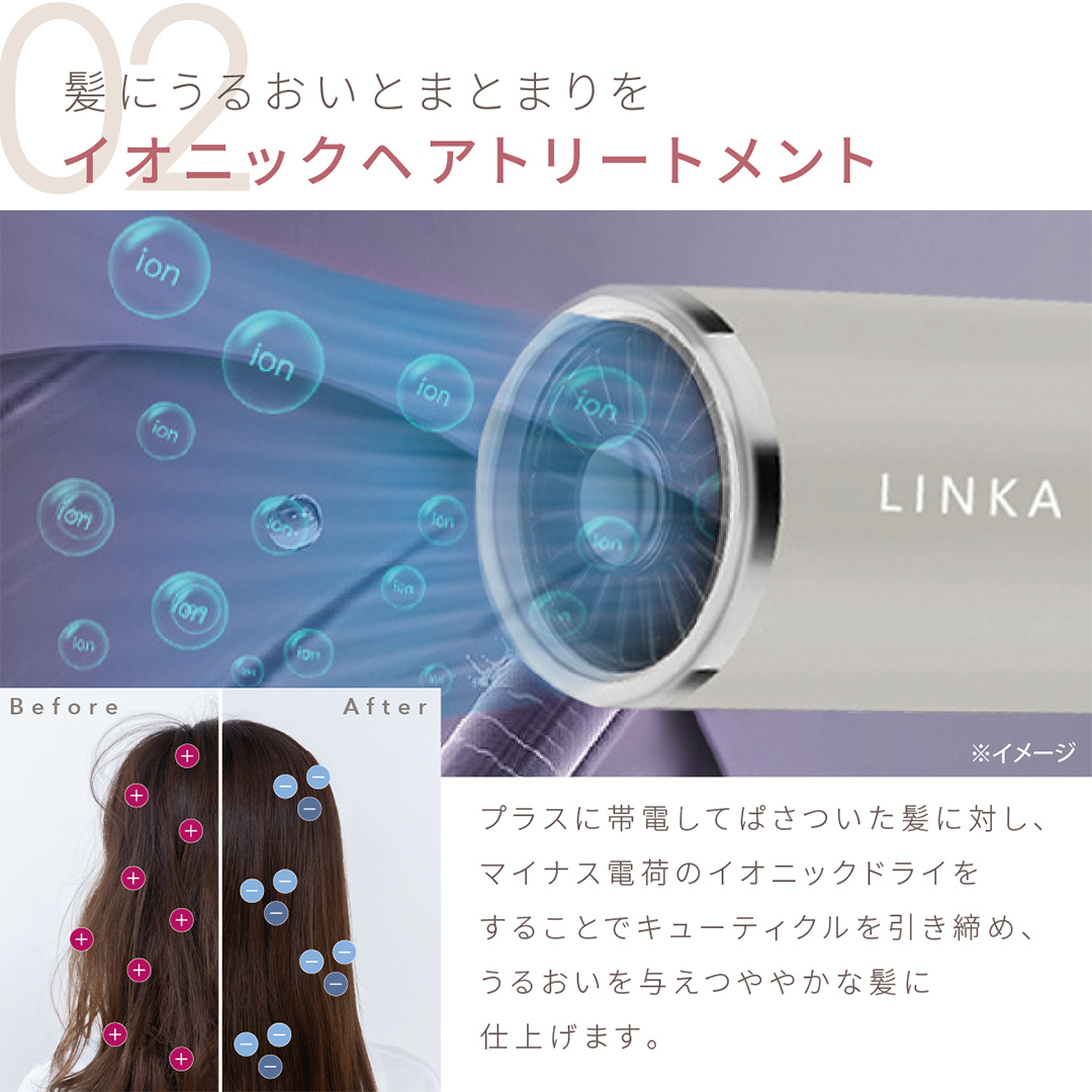 【ギフト対応】LINKA スマートブロウ （ヘアードライヤー）リンカ ドライヤー ヘアケア 髪 美容 サロン エステ ギフト ラッピング 贈呈品 プレゼント 母の日 母の日準備 母の日ギフト [EV1
