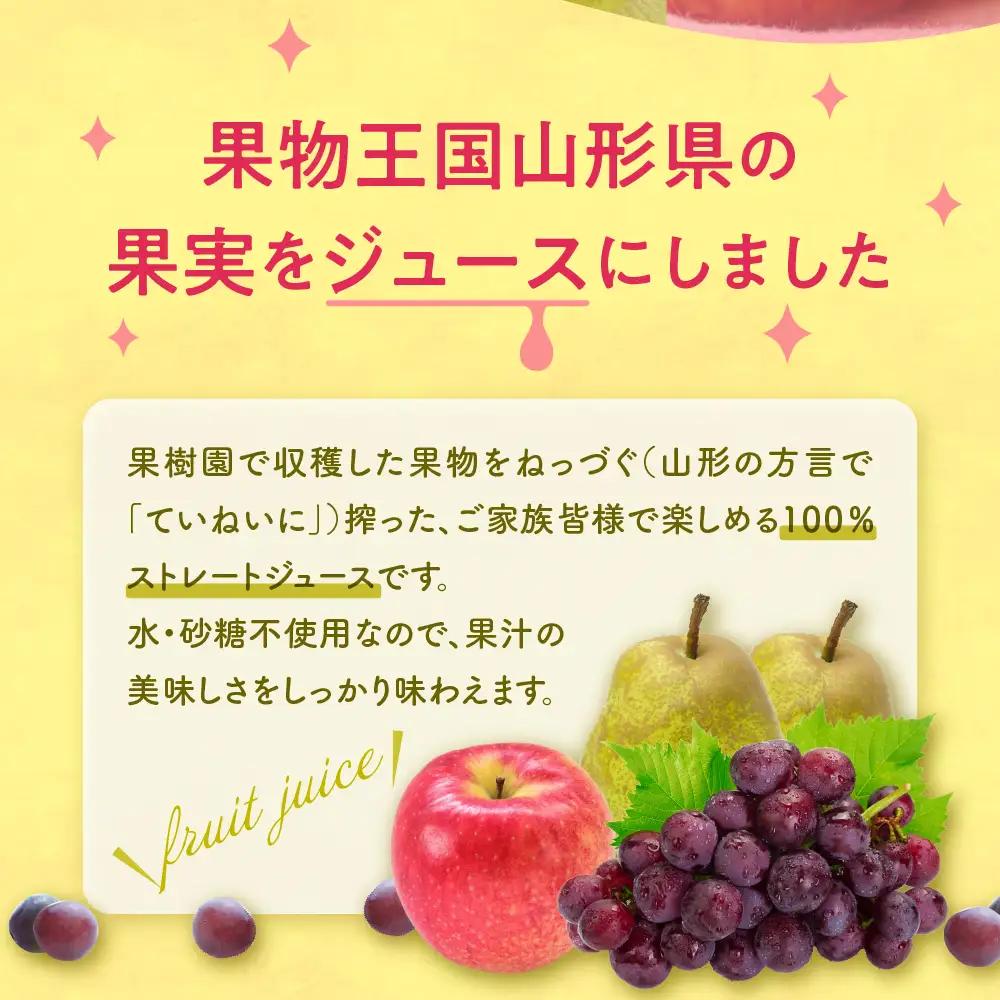 ねっづぐすぼた 100% ジュース セット フルーツ ジュース