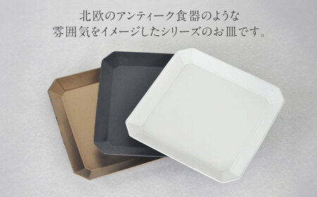 【美濃焼】DesPres-デプレ- 八角 プレートL WHITE、BLACK、GOLD 3枚セット｜皿 食器 ワンプレート ランチ プレート 美濃焼 セット デザート インテリア おしゃれ 食器セット