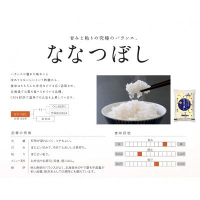 ふるさと納税 月形町 【先行受付・令和8年産】北海道月形町産ななつぼし「無洗米」6kg(2kg袋×3袋)　特Aランク |  | 03